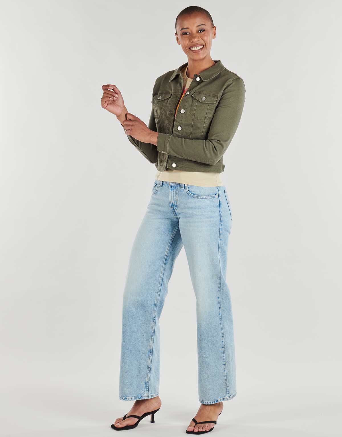 Women's Jackets Vero Moda Khaki