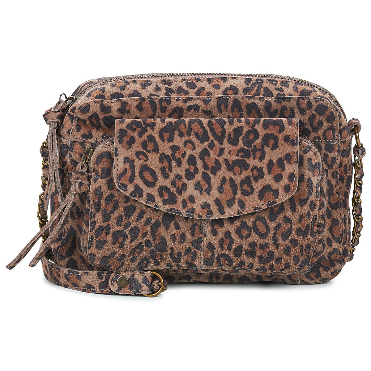 Τσάντες ώμου Pieces PCNAINA LEATHER CROSS BODY