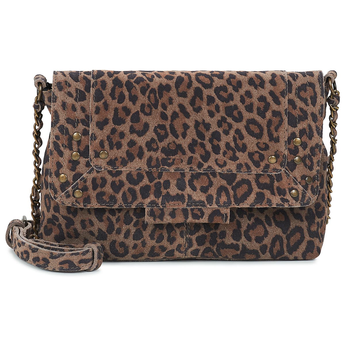 Τσάντες ώμου Pieces PCFELIZIA LEATHER CROSS BODY