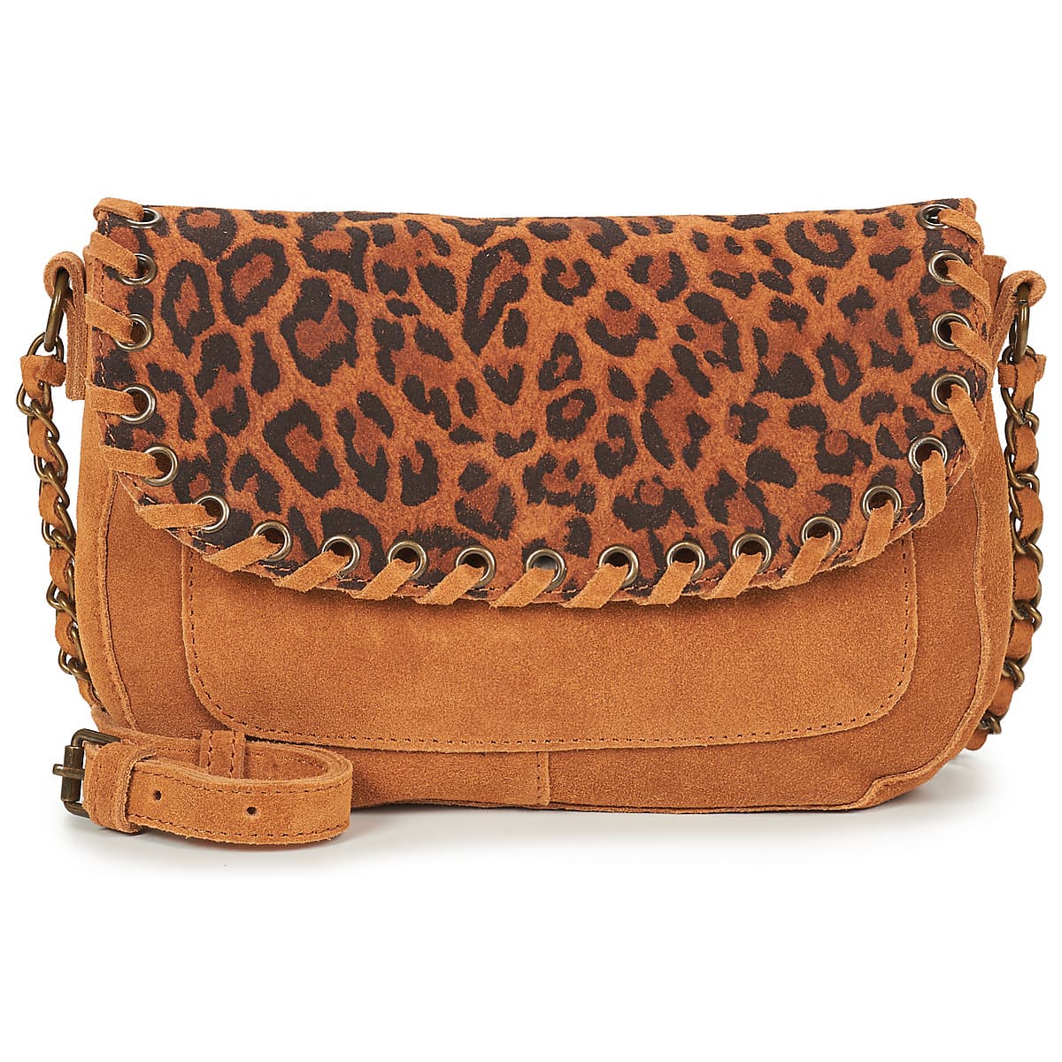 Τσάντες ώμου Pieces PCBINIA SUEDE CROSS BODY