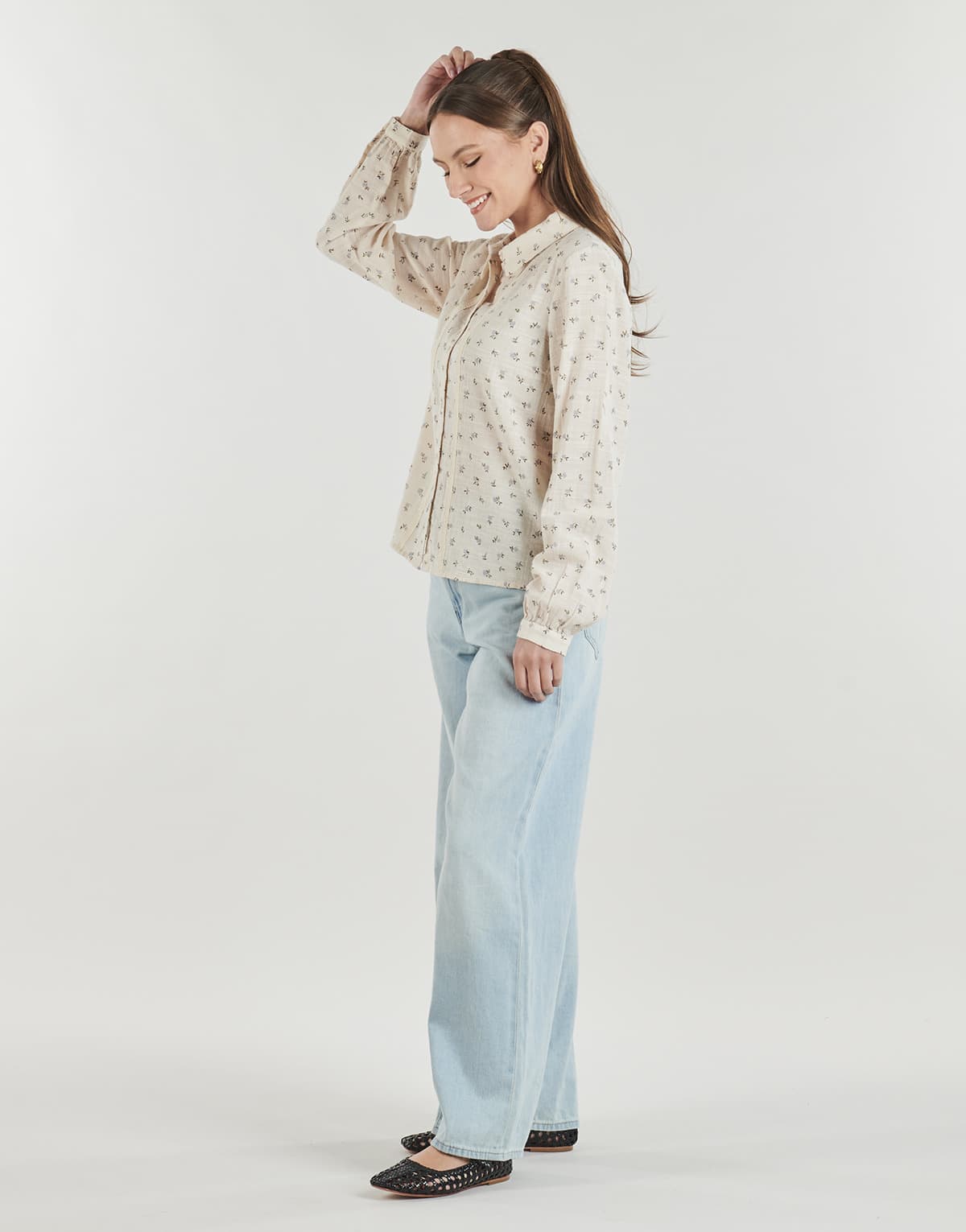 Women's Shirts Pieces Beige