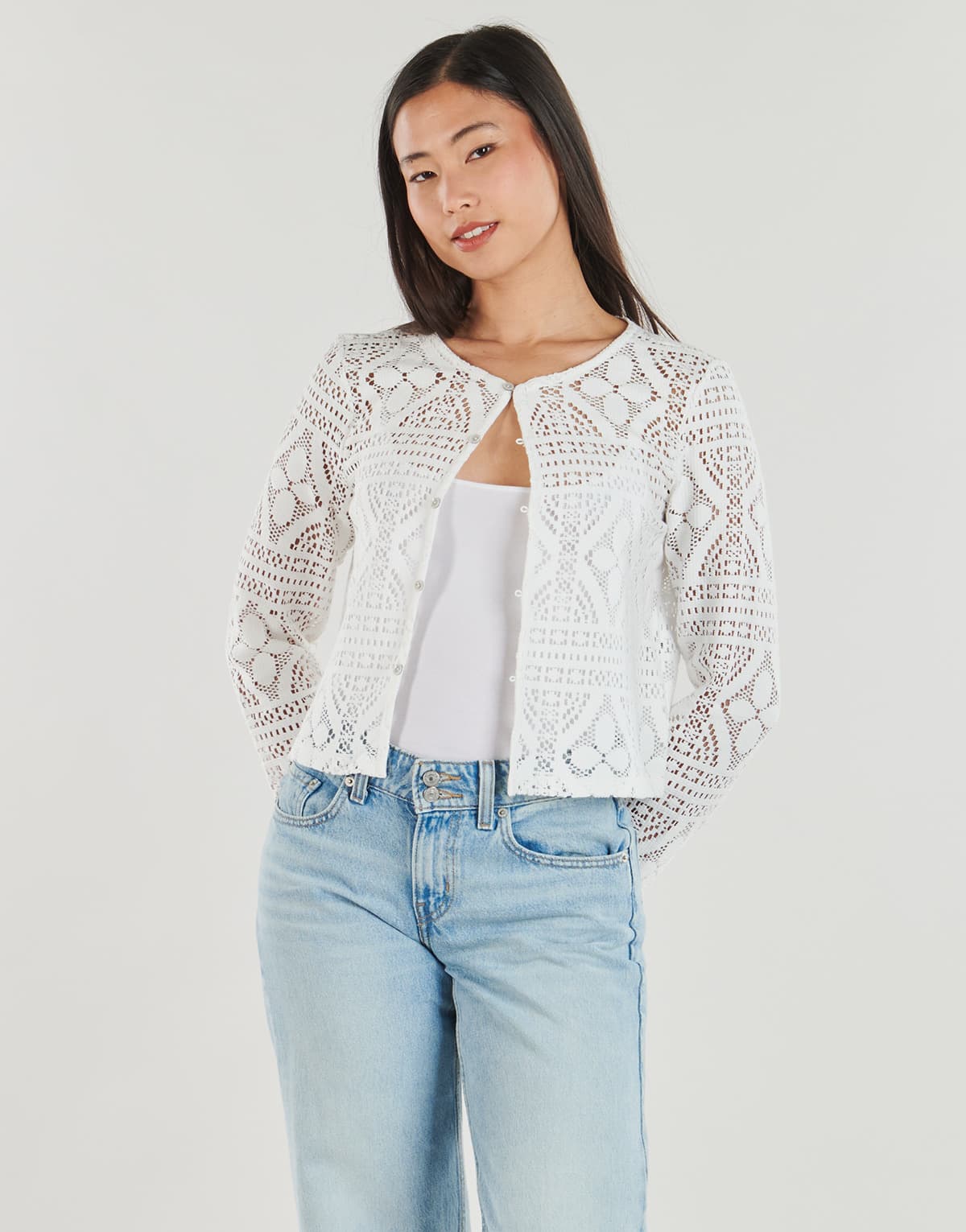 Women's Jackets Pieces White