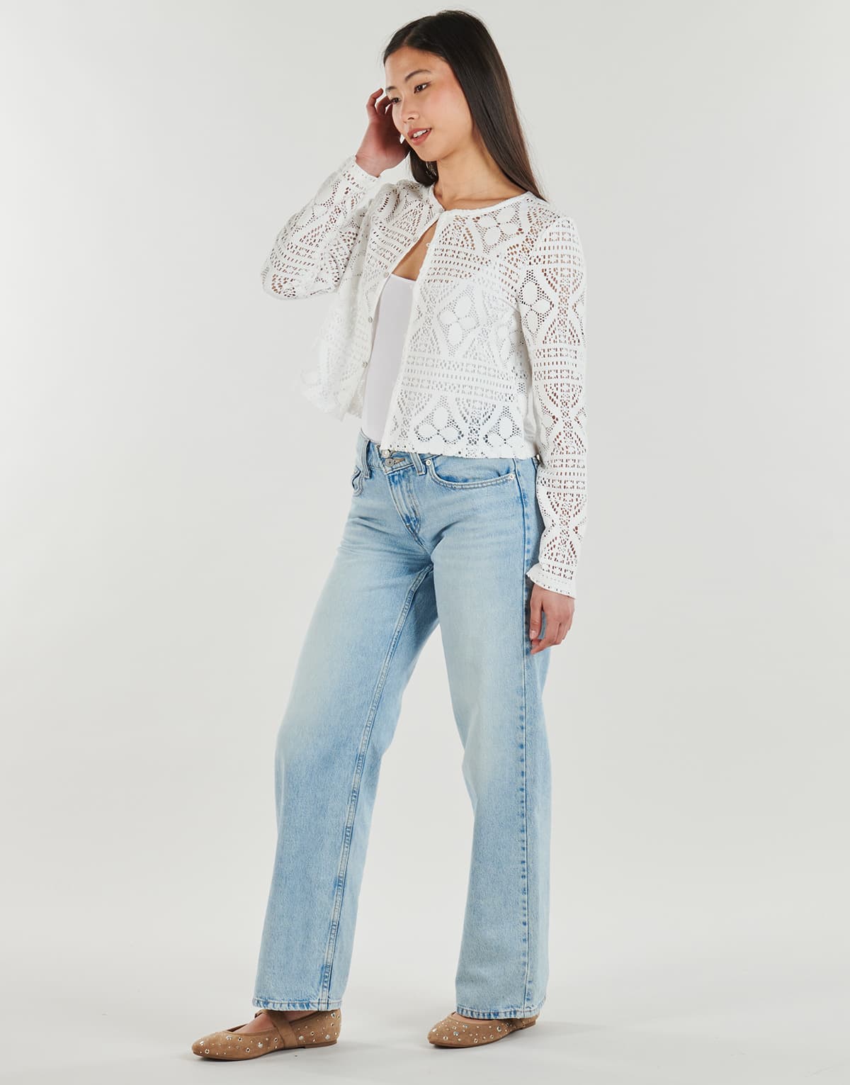 Women's Jackets Pieces White