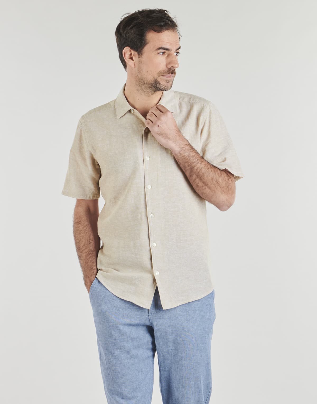 Men's Shirts Only & Sons Beige