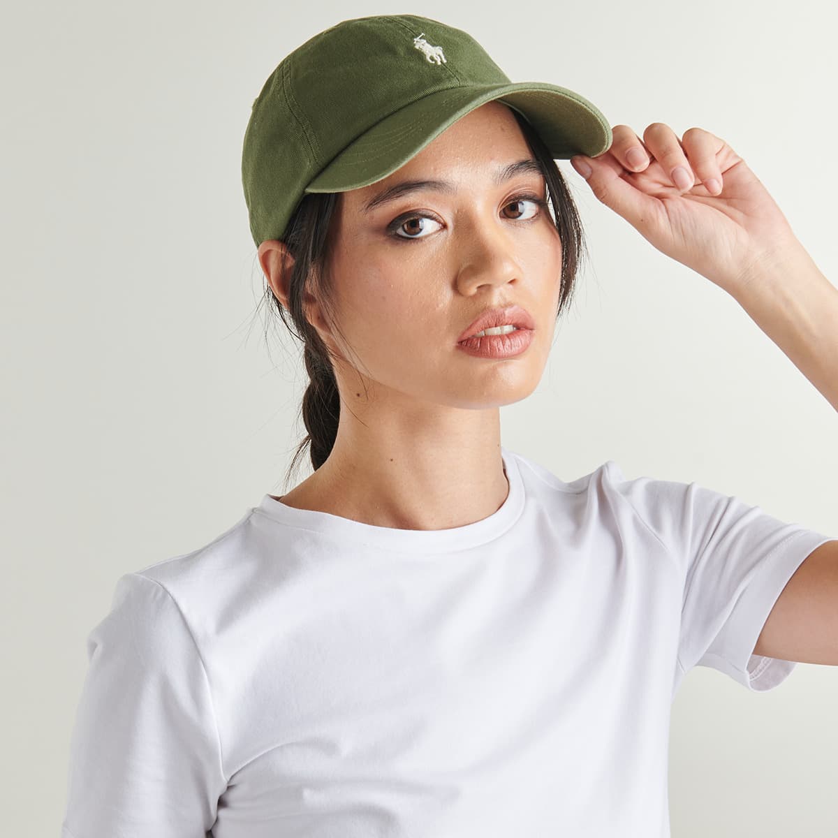 Women's Caps Polo Ralph Lauren Khaki