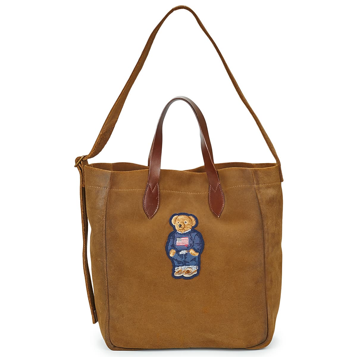Women's Tote Bags Polo Ralph Lauren Brown