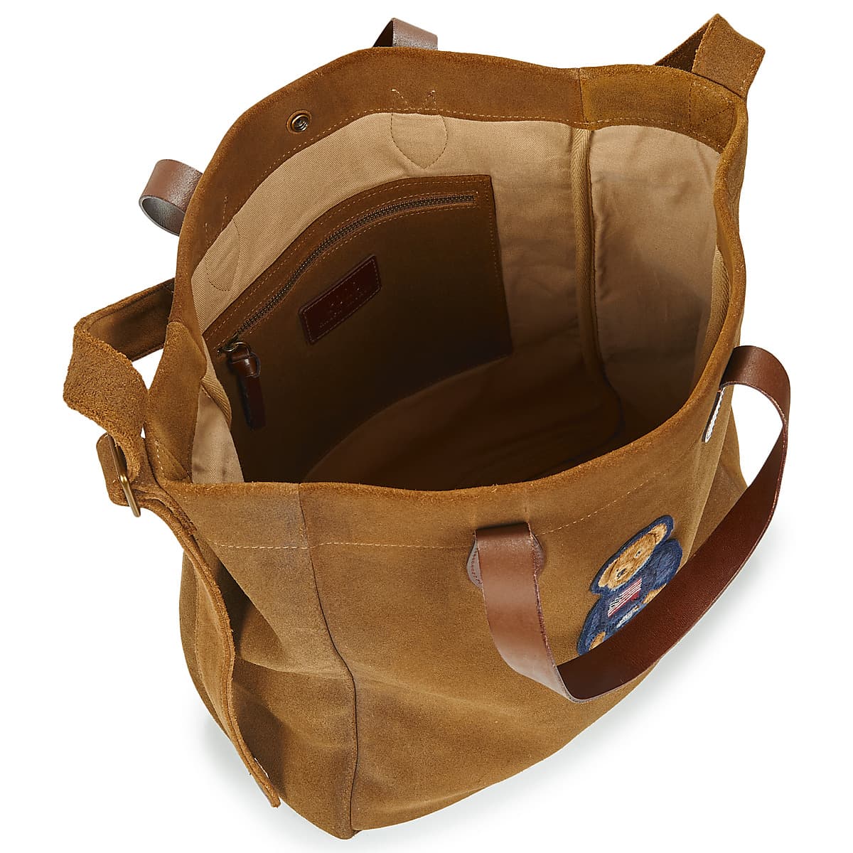 Women's Tote Bags Polo Ralph Lauren Brown