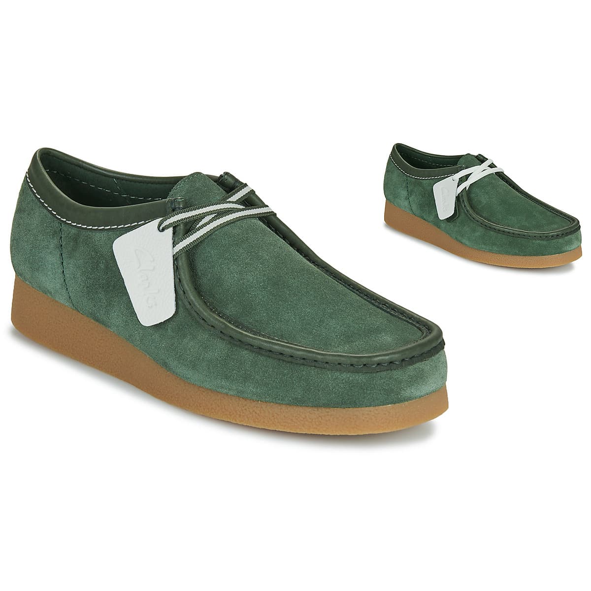 Men's Derby Shoes Clarks Green