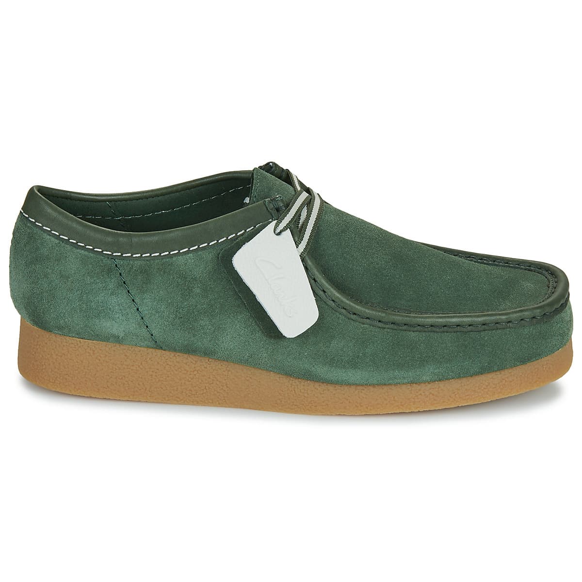 Men's Derby Shoes Clarks Green