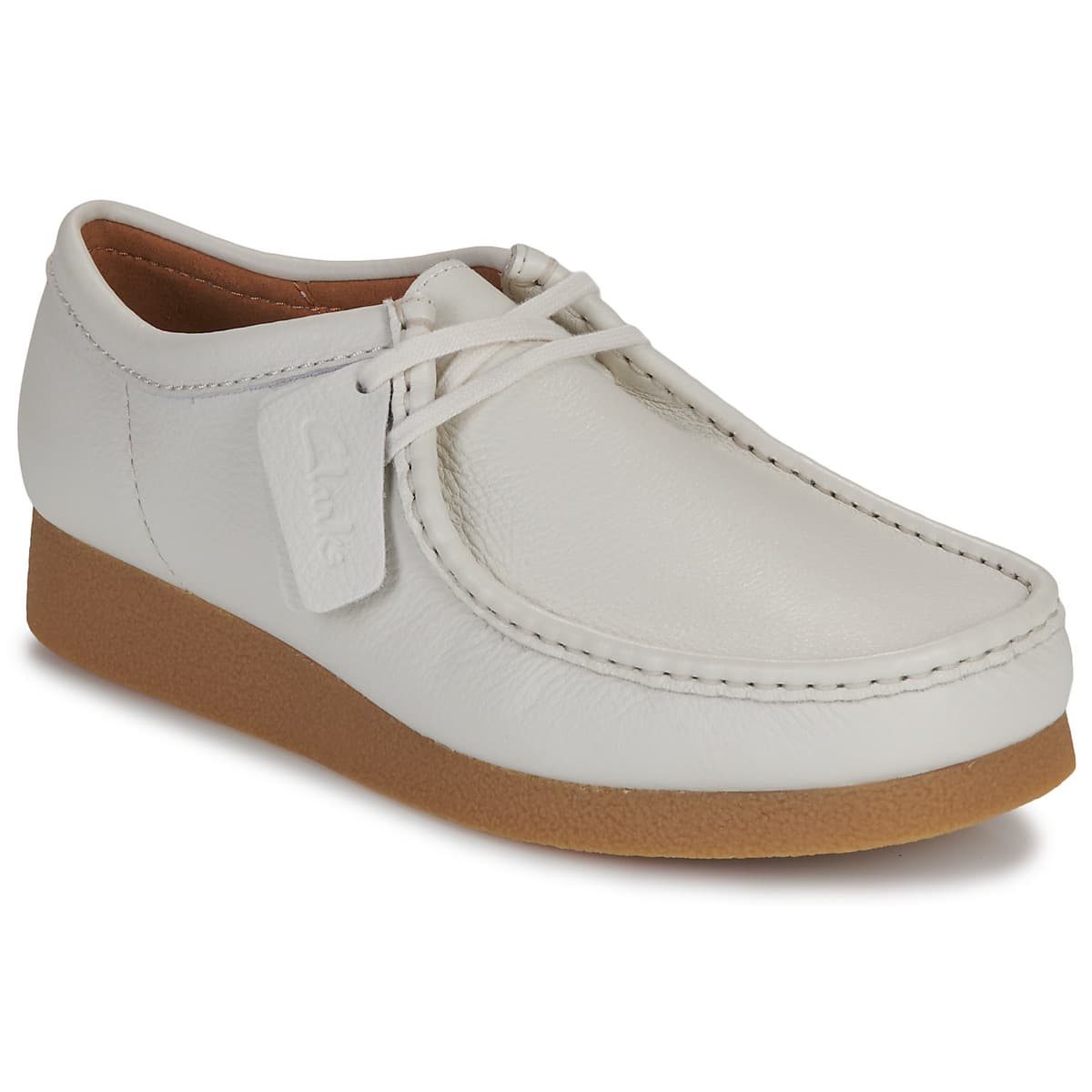 Men's Derby Shoes Clarks White