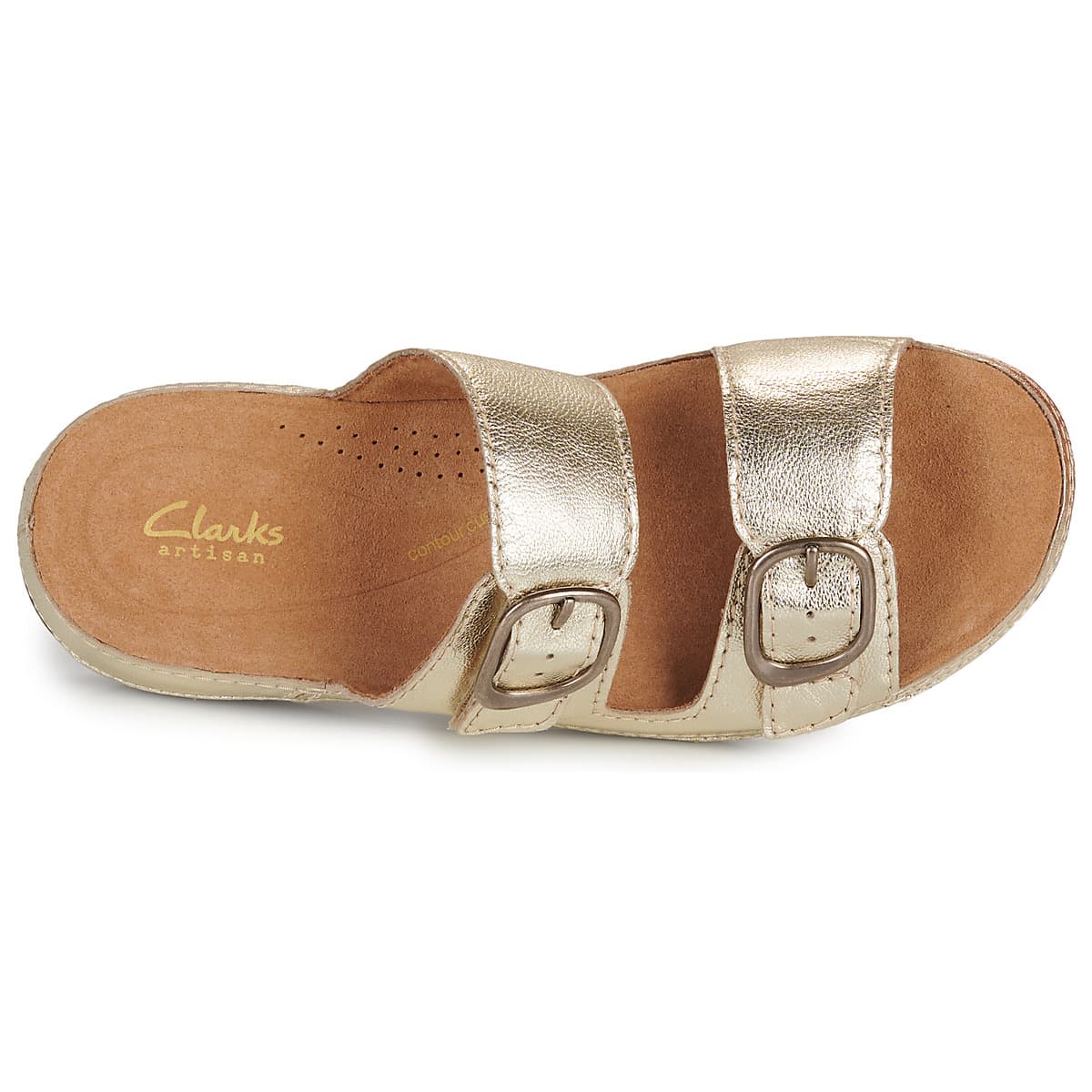 Women's Sandals Clarks Gold
