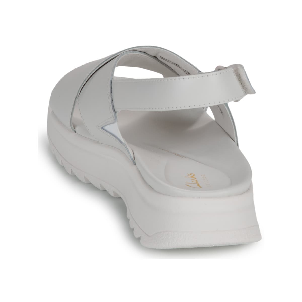 Women's Platforms Clarks White