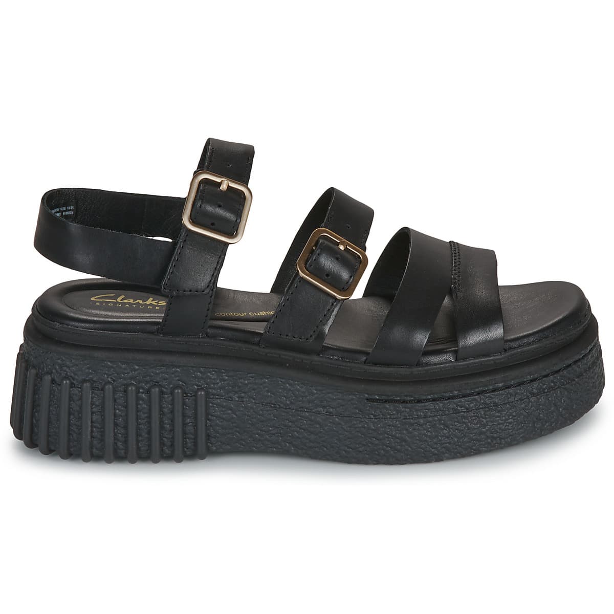 Women's Sandals Clarks Black