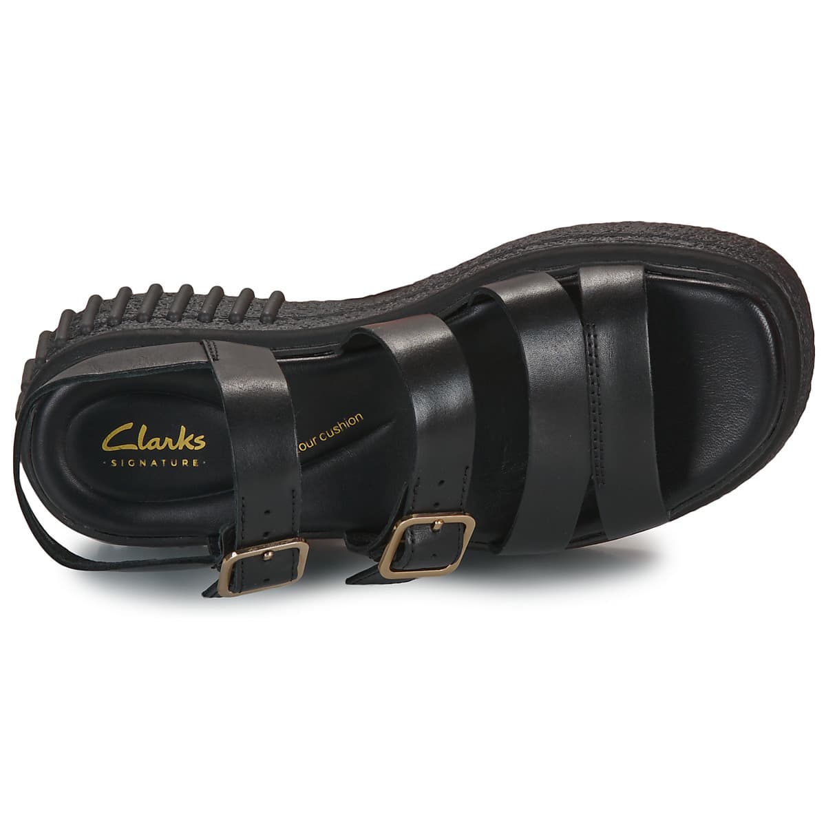 Women's Sandals Clarks Black