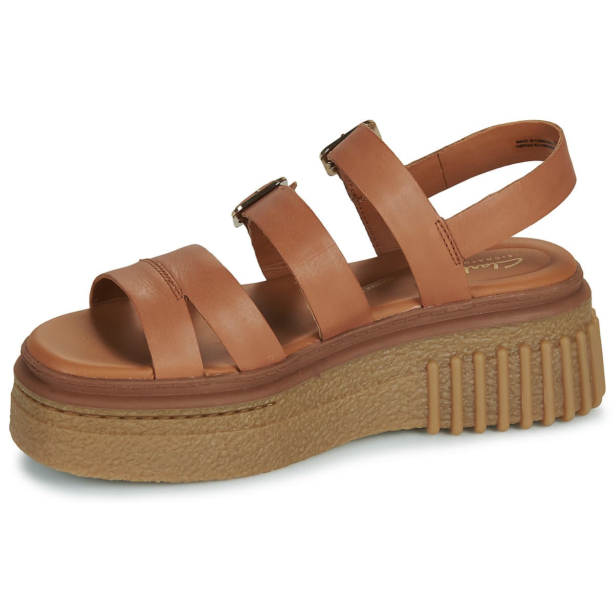 Women's Sandals Clarks Brown