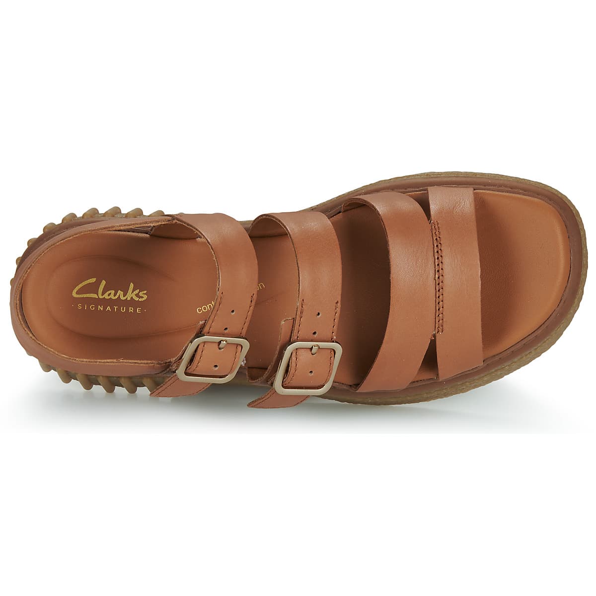 Women's Sandals Clarks Brown