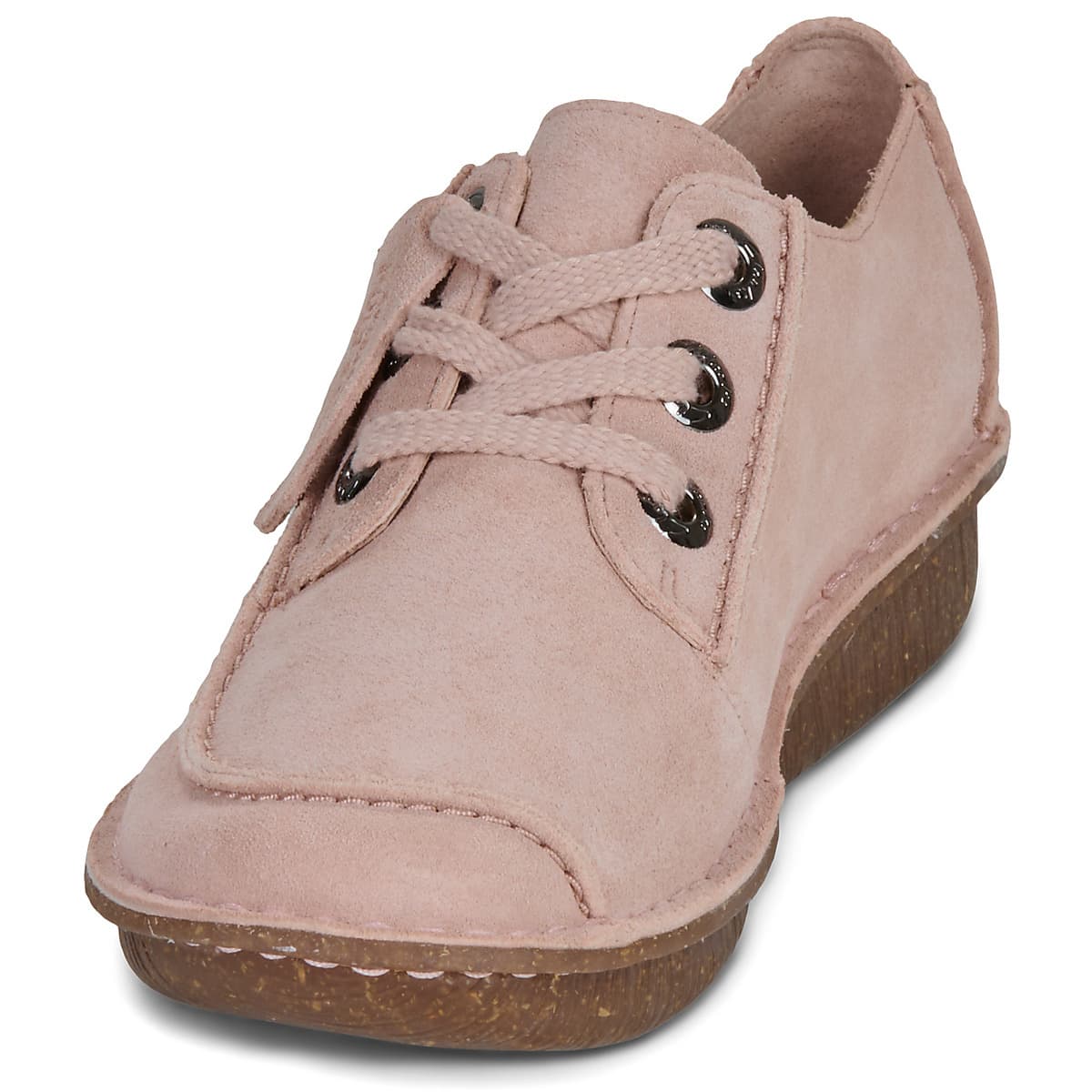 Women's Derby Shoes Clarks Beige