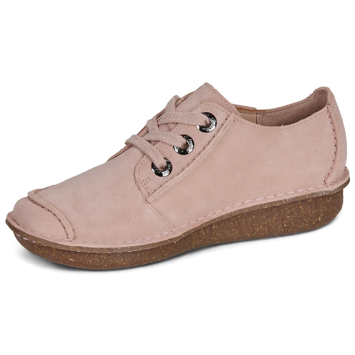 Women's Derby Shoes Clarks Beige