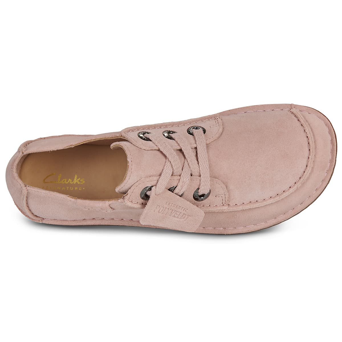Women's Derby Shoes Clarks Beige