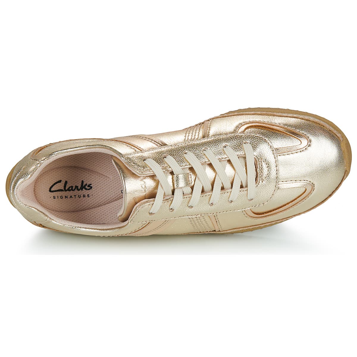 Women's Sneakers Clarks Gold