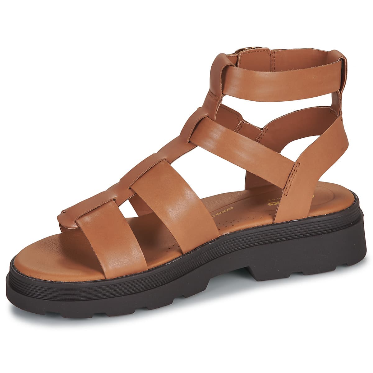 Women's Sandals Clarks Brown