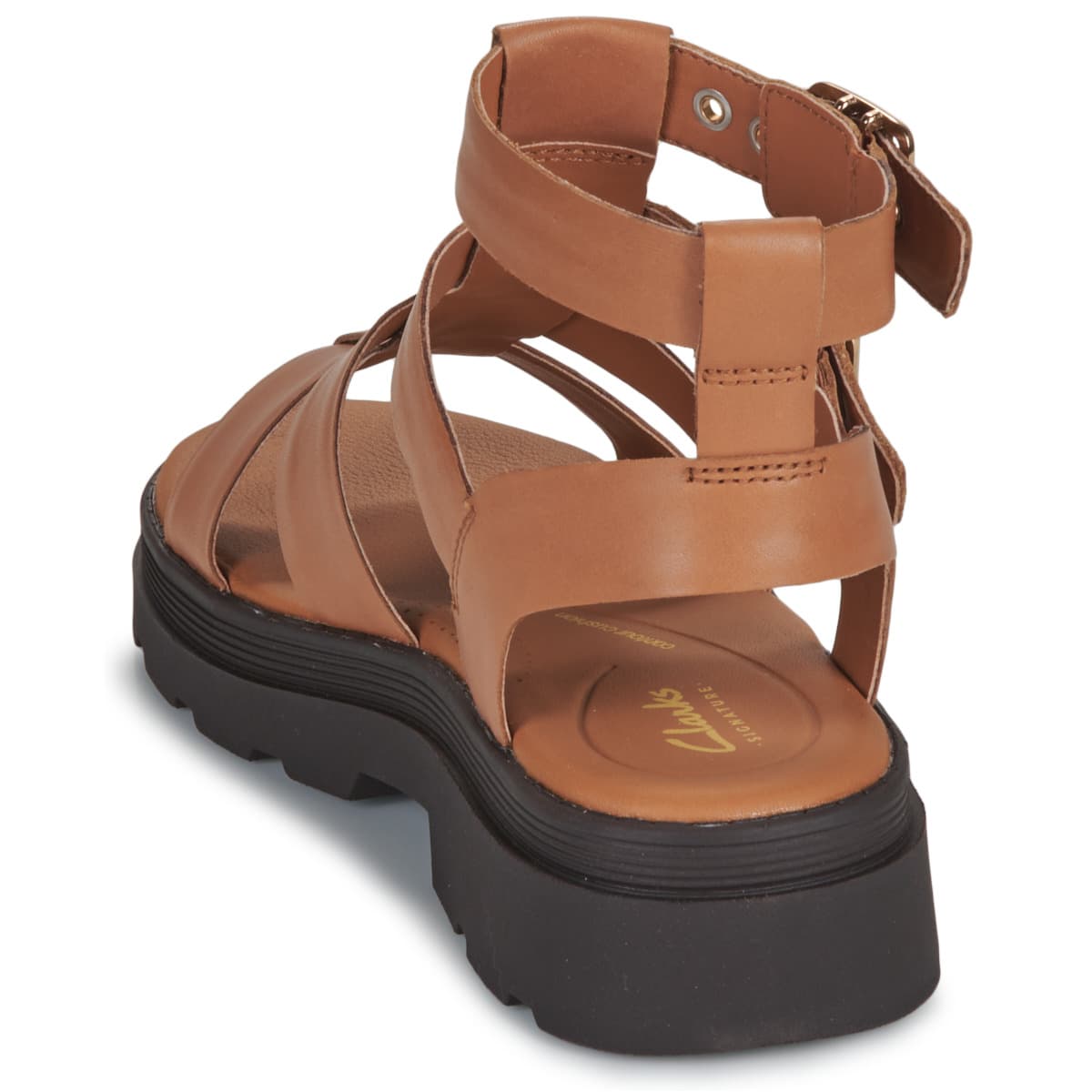 Women's Sandals Clarks Brown