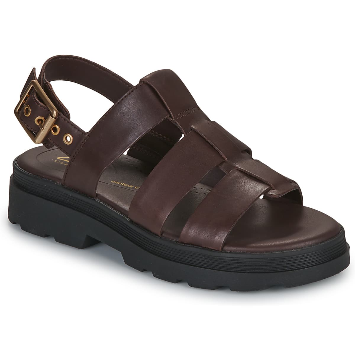 Σανδάλια με πλατφόρμα Clarks Orinoco3 Strap