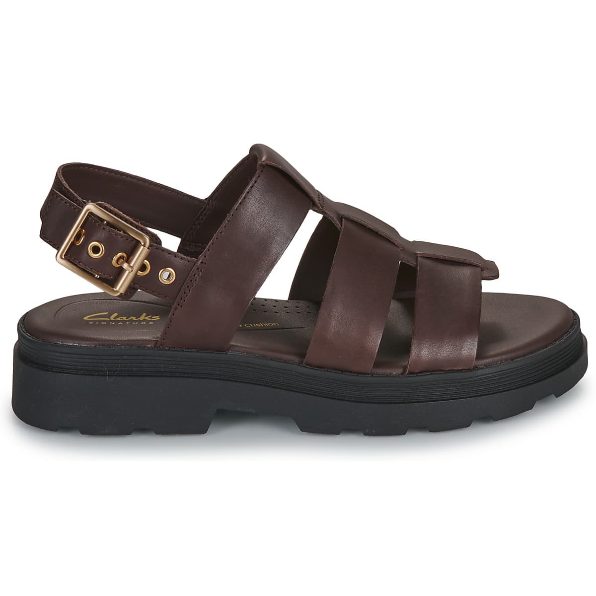 Women's Platforms Clarks Brown