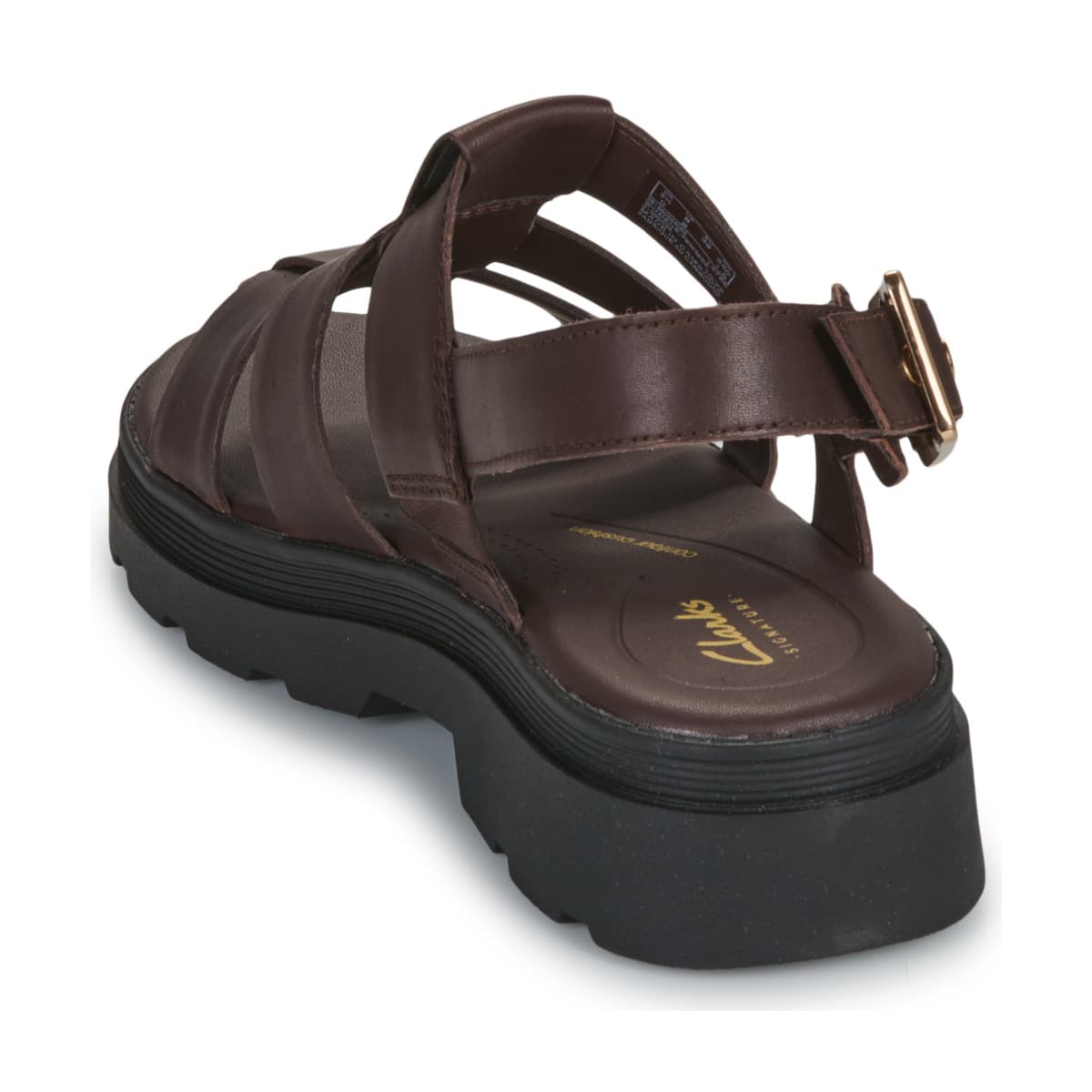 Women's Platforms Clarks Brown