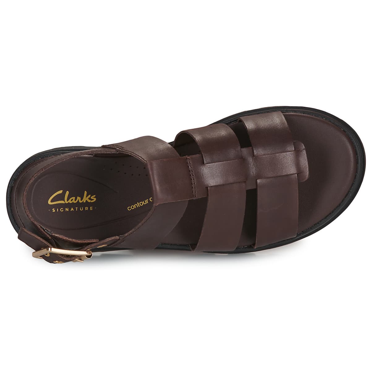 Women's Platforms Clarks Brown