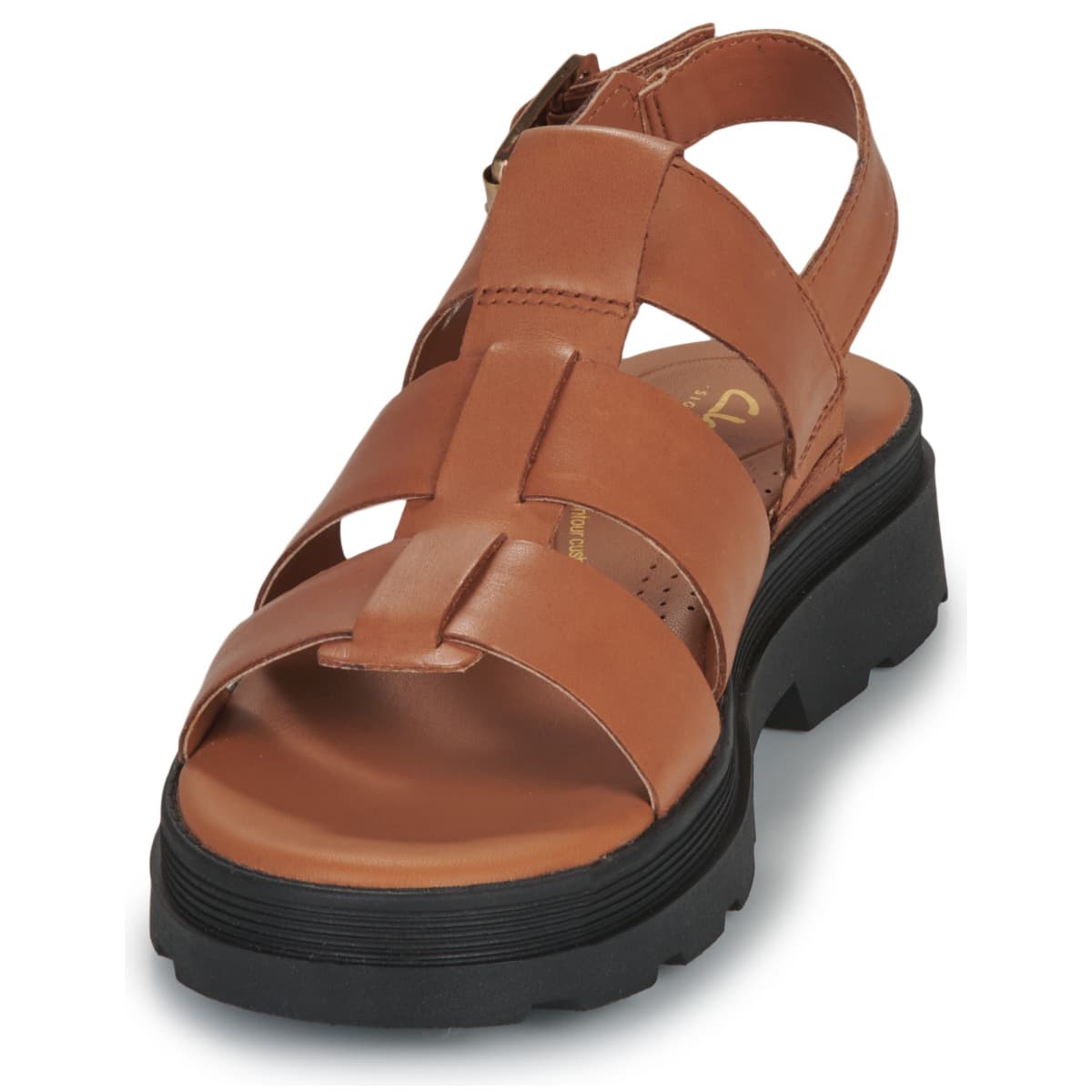 Women's Platforms Clarks Brown