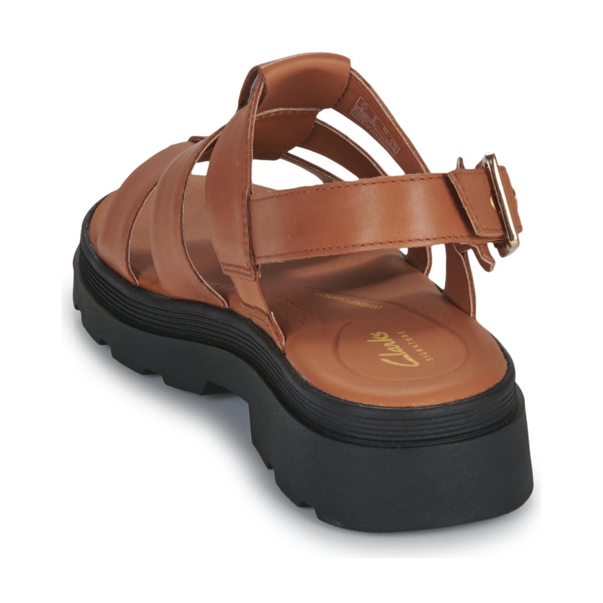 Women's Platforms Clarks Brown