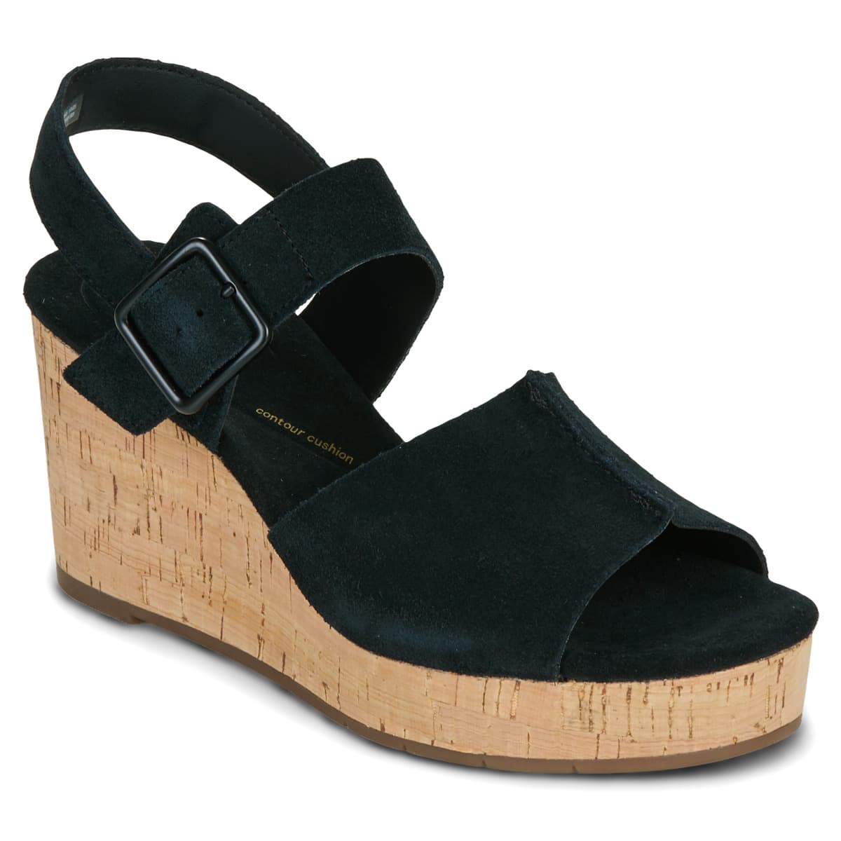 Women's Platforms Clarks Black