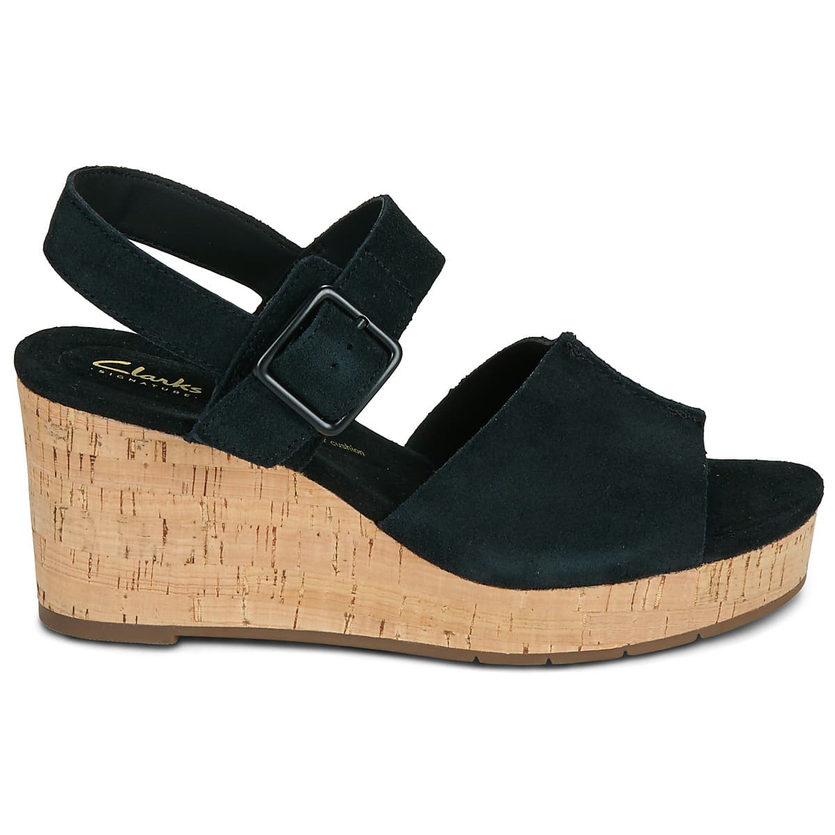 Women's Platforms Clarks Black