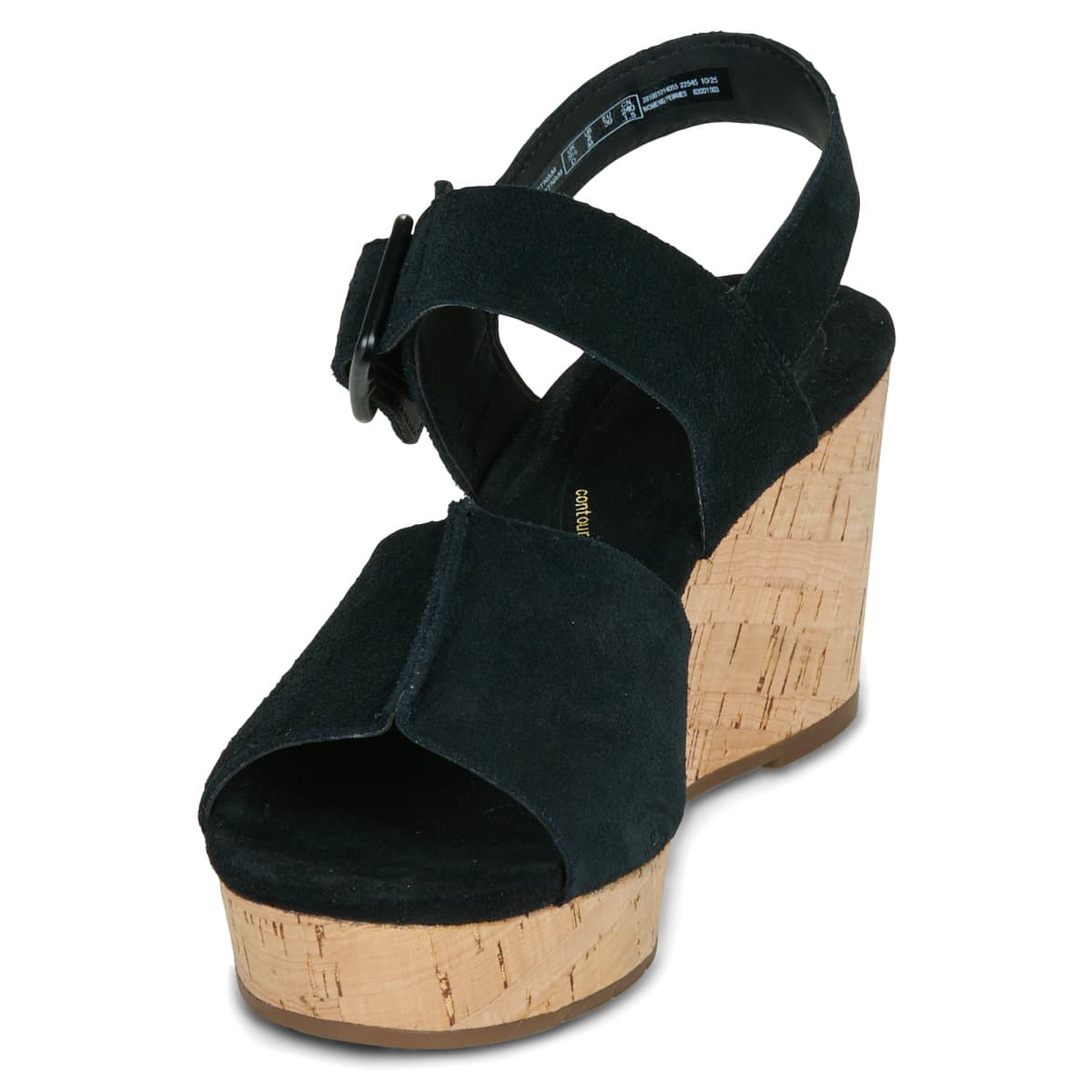 Women's Platforms Clarks Black