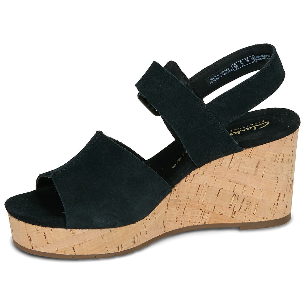 Women's Platforms Clarks Black