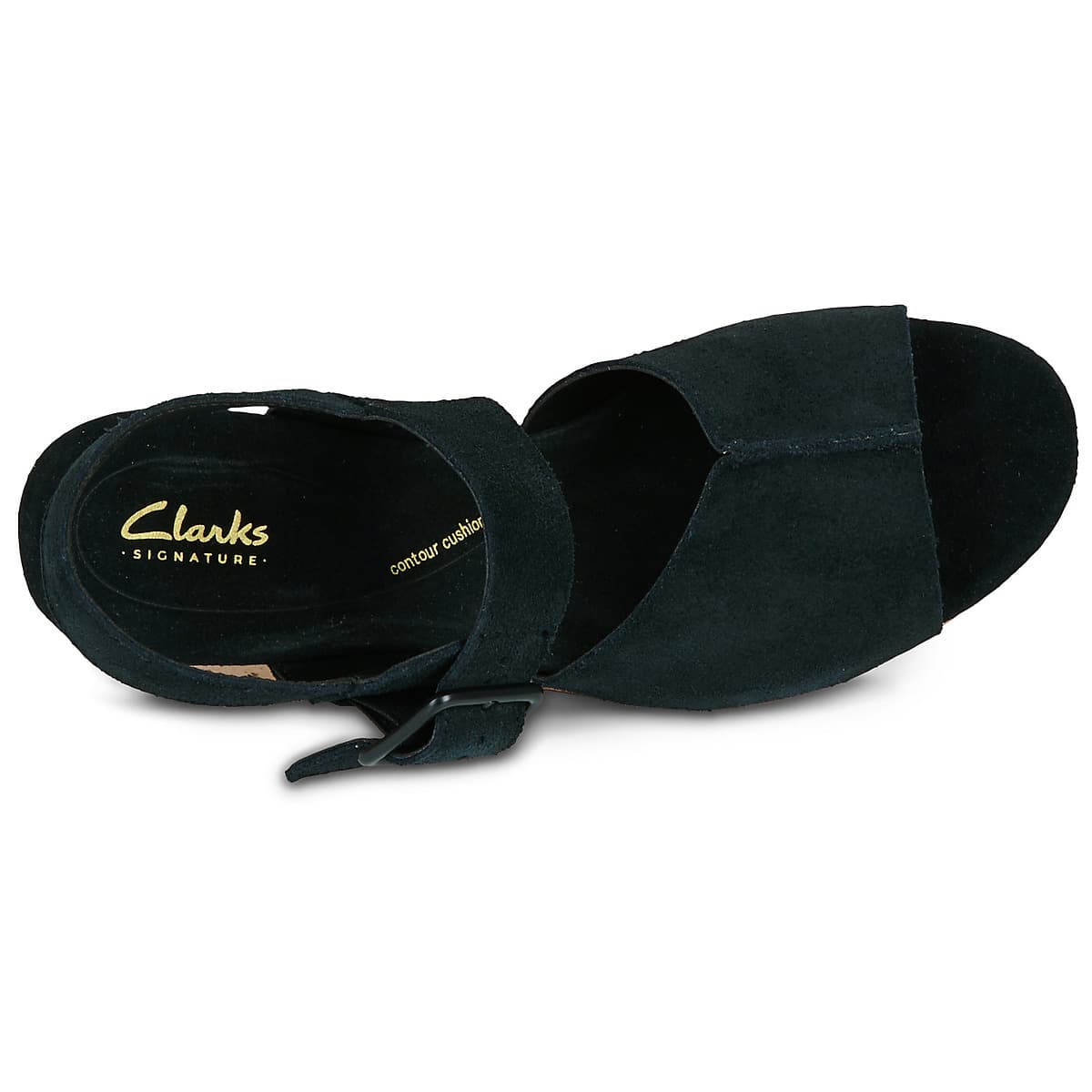 Women's Platforms Clarks Black