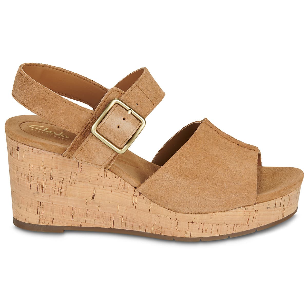 Women's Sandals Clarks Brown