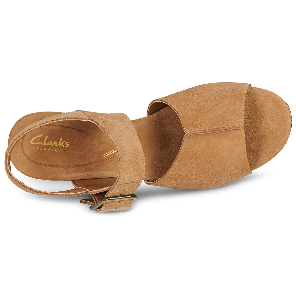 Women's Sandals Clarks Brown