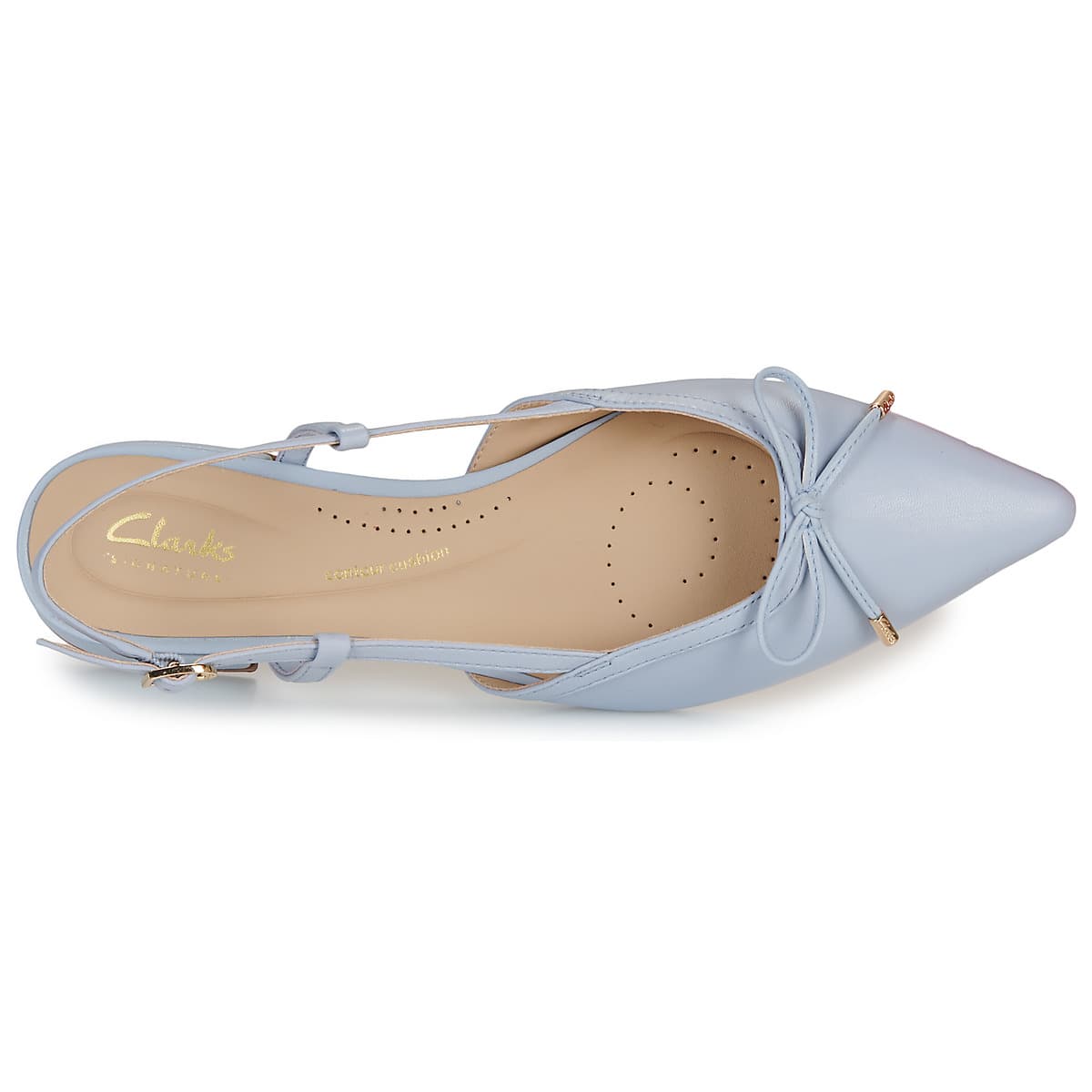 Women's Ballet Flats Clarks Blue
