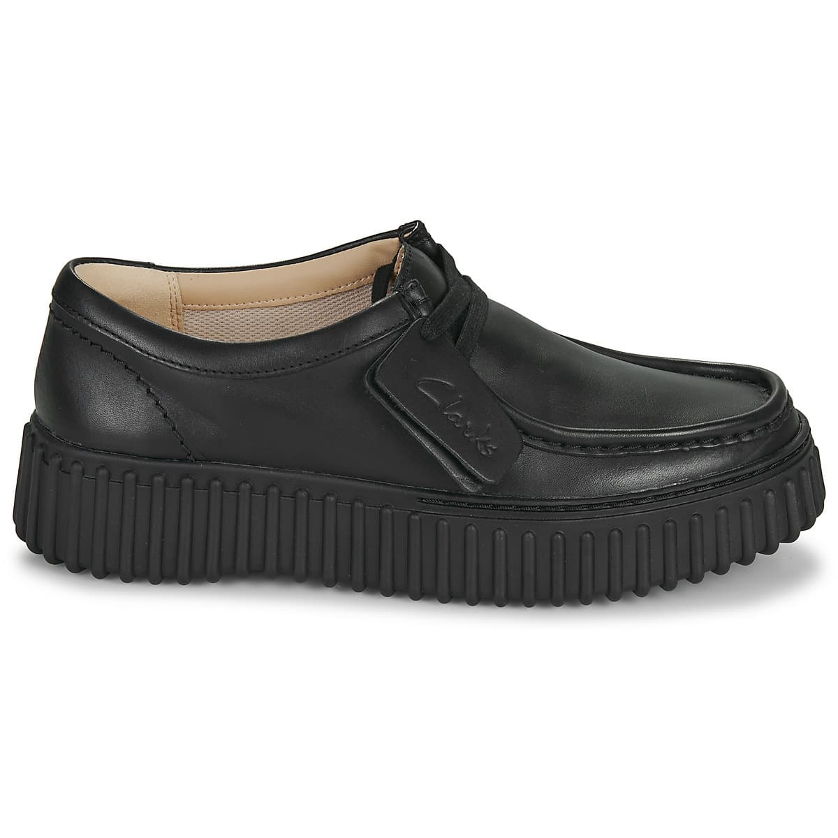 Women's Derby Shoes Clarks Black