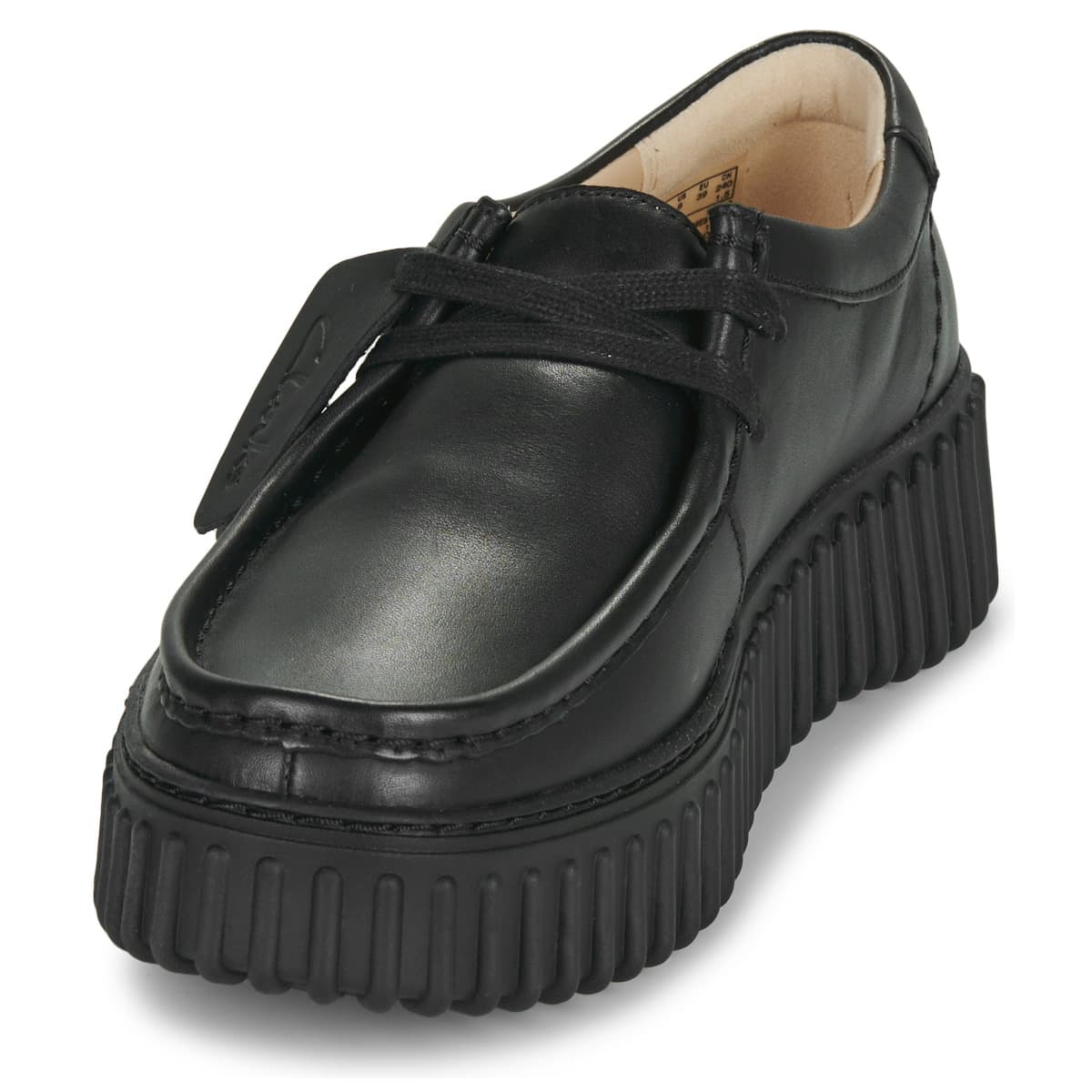 Women's Derby Shoes Clarks Black