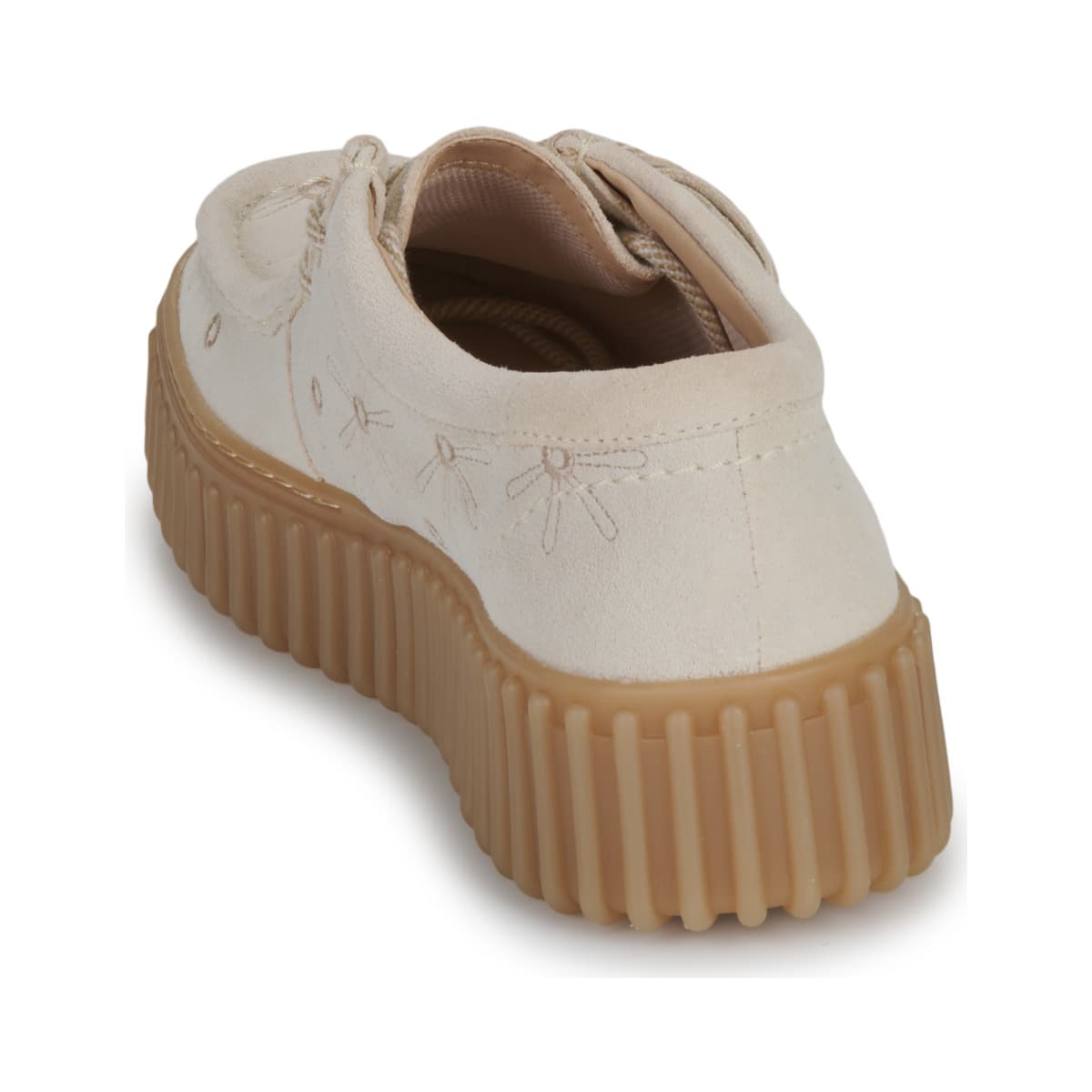 Women's Derby Shoes Clarks Beige