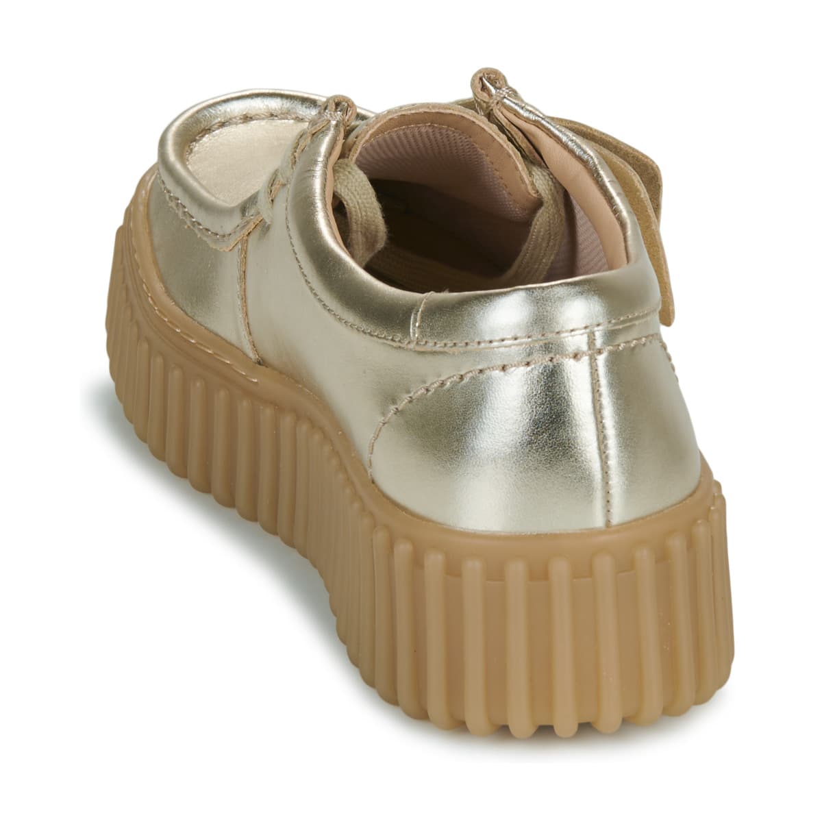 Women's Derby Shoes Clarks Gold