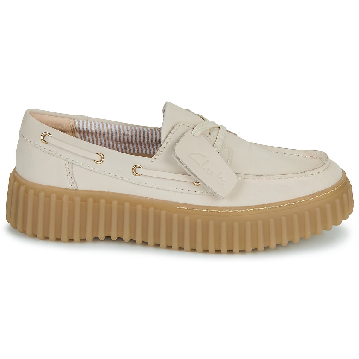 Women's Loafers Clarks Beige