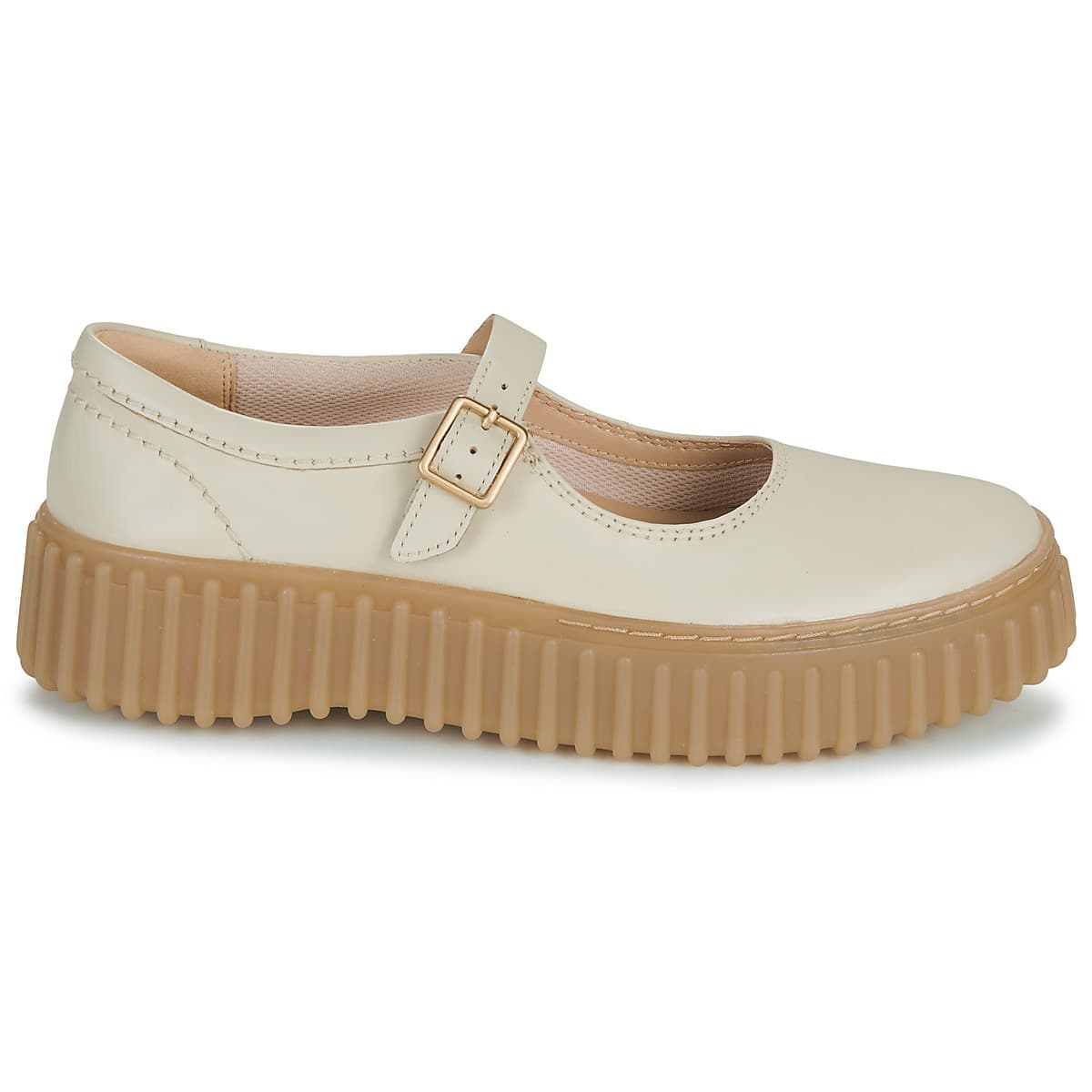 Women's Ballet Flats Clarks Beige