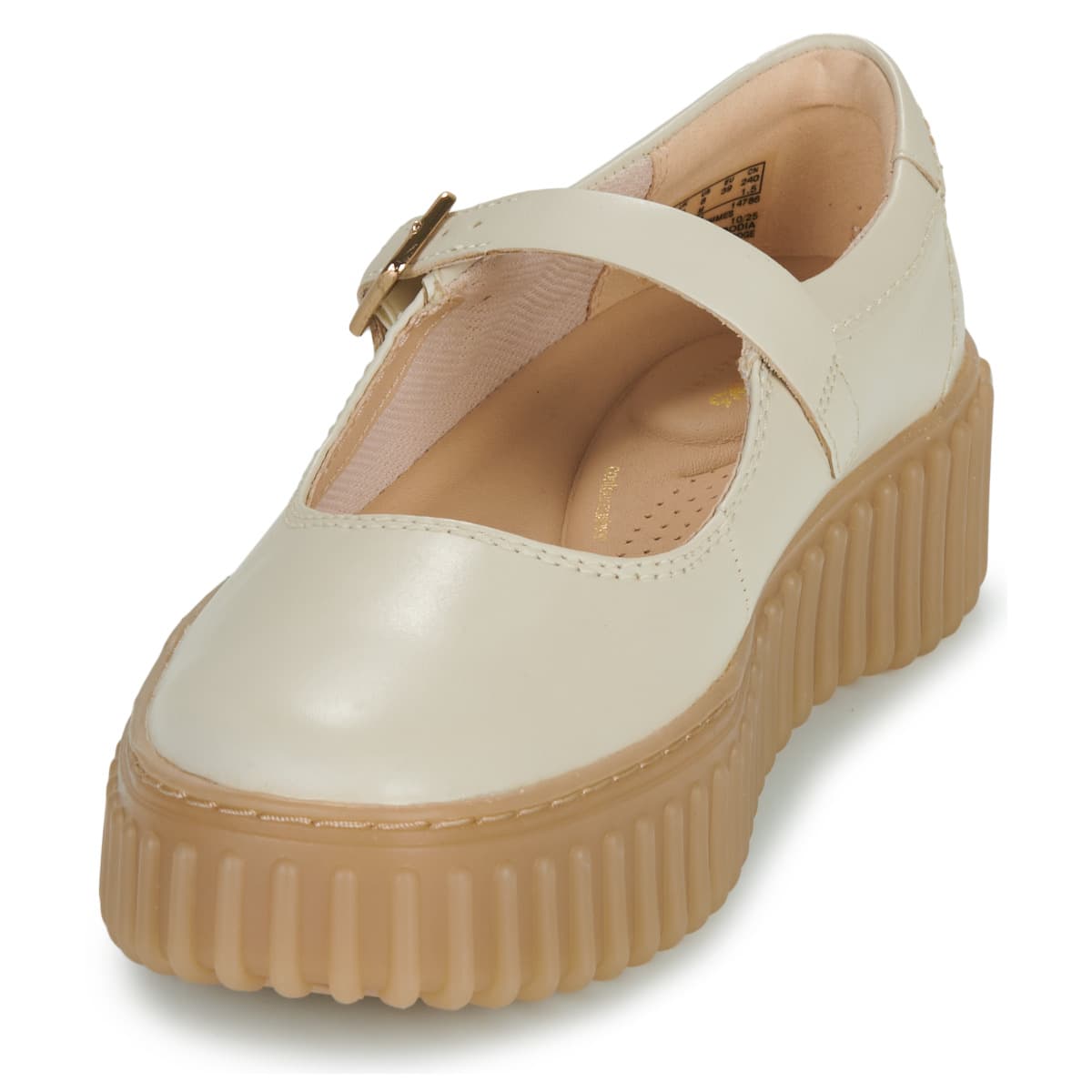 Women's Ballet Flats Clarks Beige