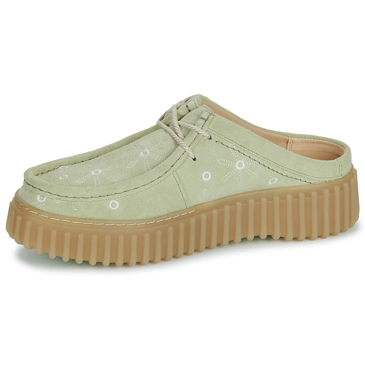 Women's Mules Clarks Green