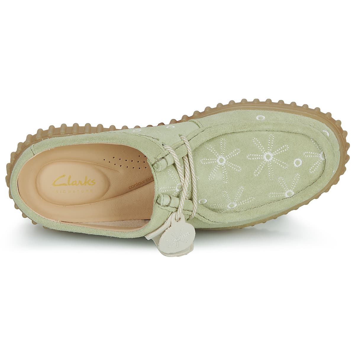 Women's Mules Clarks Green