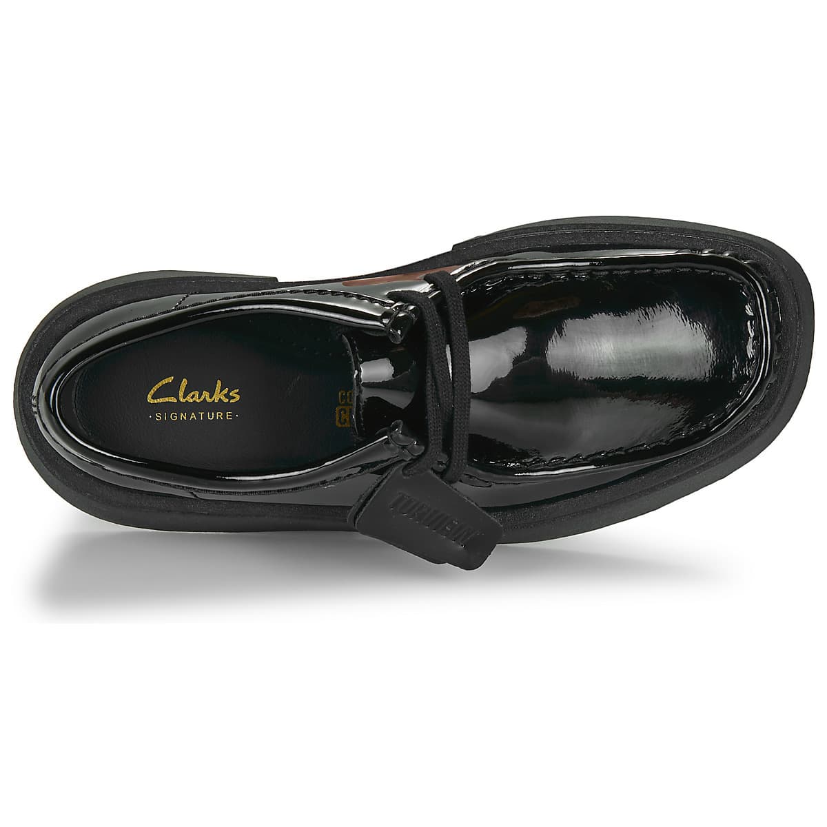 Women's Derby Shoes Clarks Black